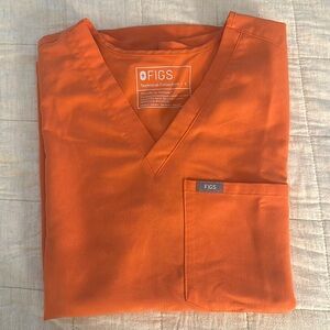 Figs orange Catarina top